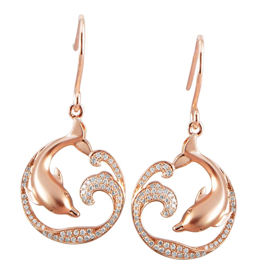 Blue/White Opal Cute Dolphin Earrings For Women White Gold Fire Stone Stud  Earrings Animal Jewelry Female Wedding Birthday Gifts - AliExpress